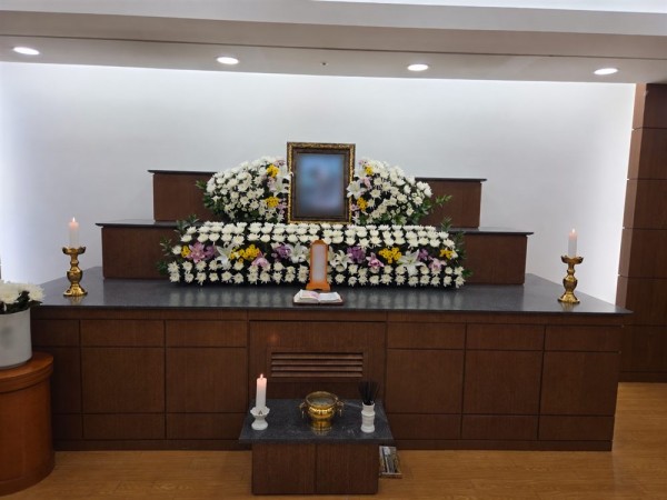 분당서울대병원 장례식장 빈소 제단
