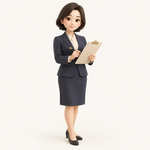 장례준비를 표현한 3D 일러스트